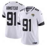 Men's Jacksonville Jaguars #91 Arik Armstead White Vapor Untouchable Limited Football Stitched Jersey