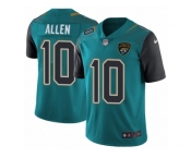 Men's Nike Jacksonville Jaguars #10 Brandon Allen Vapor Untouchable Limited Teal Green Team Color NFL Jersey