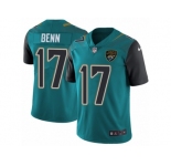 Men's Nike Jacksonville Jaguars #17 Arrelious Benn Vapor Untouchable Limited Teal Green Team Color NFL Jersey