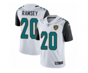 Men's Nike Jacksonville Jaguars #20 Jalen Ramsey White Vapor Untouchable Limited Player NFL Jersey