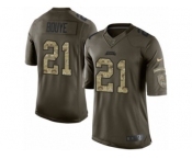 Men's Nike Jacksonville Jaguars #21 A.J. Bouye Limited Green Salute to Service NFL Jersey