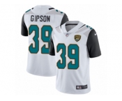 Men's Nike Jacksonville Jaguars #39 Tashaun Gipson White Vapor Untouchable Limited Player NFL Jersey