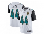 Men's Nike Jacksonville Jaguars #44 Myles Jack White Vapor Untouchable Limited Player NFL Jersey