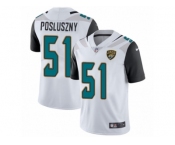 Men's Nike Jacksonville Jaguars #51 Paul Posluszny White Vapor Untouchable Limited Player NFL Jersey