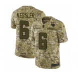 Men's Nike Jacksonville Jaguars #6 Cody Kessler Limited Camo 2018 Salute to Service NFL Jersey