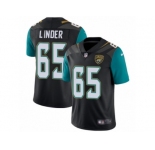 Men's Nike Jacksonville Jaguars #65 Brandon Linder Vapor Untouchable Limited Black Alternate NFL Jersey