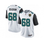 Men's Nike Jacksonville Jaguars #68 Kelvin Beachum Limited White NFL Jersey