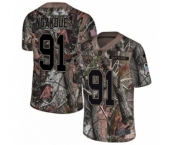 Men's Nike Jacksonville Jaguars #91 Yannick Ngakoue Camo Rush Realtree Limited NFL Jersey