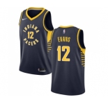 Youth Nike Indiana Pacers #12 Tyreke Evans Swingman Navy Blue NBA Jersey - Icon Edition