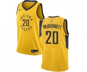 Youth Nike Indiana Pacers #20 Doug McDermott Swingman Gold NBA Jersey Statement Edition