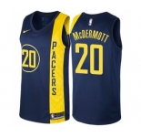 Youth Nike Indiana Pacers #20 Doug McDermott Swingman Navy Blue NBA Jersey - City Edition