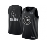 Youth Nike Indiana Pacers #4 Victor Oladipo Black NBA Jordan Swingman 2018 All-Star Game Jersey