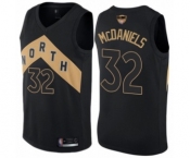 Youth Toronto Raptors #32 KJ McDaniels Swingman Black 2019 Basketball Finals Bound Jersey - City Edition