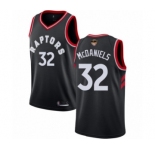 Youth Toronto Raptors #32 KJ McDaniels Swingman Black 2019 Basketball Finals Bound Jersey Statement Edition