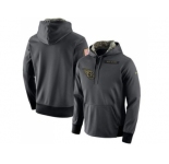 Men's Tennessee Titans Nike Anthracite Salute to Service Player Performance Hoodie