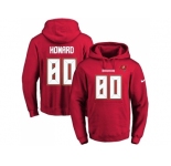 Men Tampa Bay Buccaneers #80 O. J. Howard Stitched Black Anthracite Salute to Service Player Performance Hoodie (2)