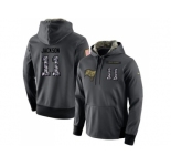 NFL Men's Nike Tampa Bay Buccaneers #11 DeSean Jackson Stitched Black Anthracite Salute to Service Player Performance Hoodie