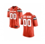 Youth Nike Nfl Jerseys Cleveland Browns Customized Orange Jersey