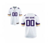 Youth Nike Nfl Jerseys Minnesota Vikings Customized White Jersey