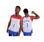 Men's New Orleans Pelicans #4 J.J. Redick White City Edition New Uniform 2020-21 Stitched Basketball Jersey