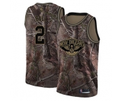 Pelicans #2 Lonzo Ball Camo Basketball Swingman Realtree Collection Jersey