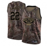 Pelicans #22 Derrick Favors Camo Basketball Swingman Realtree Collection Jersey