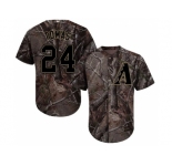 Men Arizona Diamondbacks #24 Yasmany Tomas Camo Realtree Collection Cool Base Stitched MLB Jersey