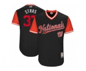 Men's 2017 Little League World Series Nationals #37 Stephen Strasburg Stras Navy Jersey
