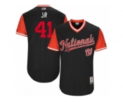 Men's 2017 Little League World Series Nationals #41 Joe Ross Jr Navy Jersey