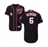 Men's Washington Nationals #6 Anthony Rendon Navy Blue Alternate Flex Base Authentic Collection 2019 World Series Bound Baseball Jersey