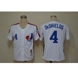 mlb montreal expos #4 deshields white throwback