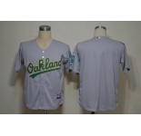 mlb jerseys oakland athletics blank grey