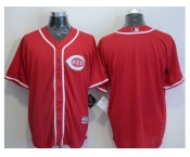 Cincinnati Reds Blank Red New Cool Base Stitched Baseball Jersey