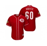 Men's Cincinnati Reds #60 J.J. Hoover 2017 Spring Training Cool Base Stitched MLB Jersey