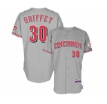 mlb jerseys cincinnati reds #30 griffey grey