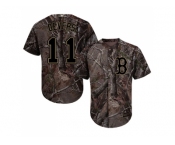 Men Boston Red Sox #11 Rafael Devers Camo Realtree Collection Cool Base Stitched MLB Jersey