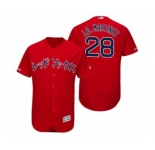 Men's 2019 Asian Heritage #28 Month J.D. Martinez Red Japanese Flex Base Jersey