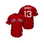 Men's Boston Red Sox #13 Hanley Ramirez 2017 Spring Training Cool Base Stitched MLB Jersey