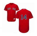 Men's Majestic Boston Red Sox #14 Jim Rice Red Alternate Flex Base Authentic Collection 2018 World Series Champions MLB Jersey