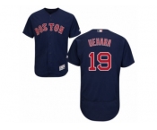 Men's Majestic Boston Red Sox #19 Koji Uehara Navy Blue Flexbase Authentic Collection MLB Jersey