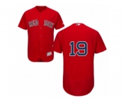 Men's Majestic Boston Red Sox #19 Koji Uehara Red Flexbase Authentic Collection MLB Jersey