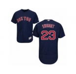 Men's Majestic Boston Red Sox #23 Blake Swihart Navy Blue Flexbase Authentic Collection MLB Jersey