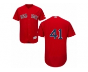 Men's Majestic Boston Red Sox #41 Chris Sale Red Flexbase Authentic Collection MLB Jersey