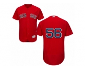 Men's Majestic Boston Red Sox #56 Joe Kelly Red Flexbase Authentic Collection MLB Jersey