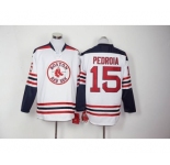 mlb jerseys boston red sox #15 dustin pedroia white long sleeve