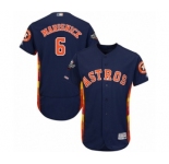 Men's Houston Astros #6 Jake Marisnick Navy Blue Alternate Flex Base Authentic Collection 2019 World Series Bound Baseball Jersey
