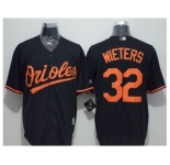 Baltimore Orioles #32 Matt Wieters Black New Cool Base Stitched Baseball Jersey