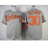 mlb jerseys baltimore orioles #30 tillman grey