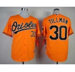 mlb jerseys baltimore orioles #30 tillman orange