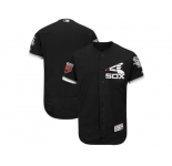 Men Chicago White Sox Customized Majestic Black 2018 Spring Training Flex Base Team Jersey